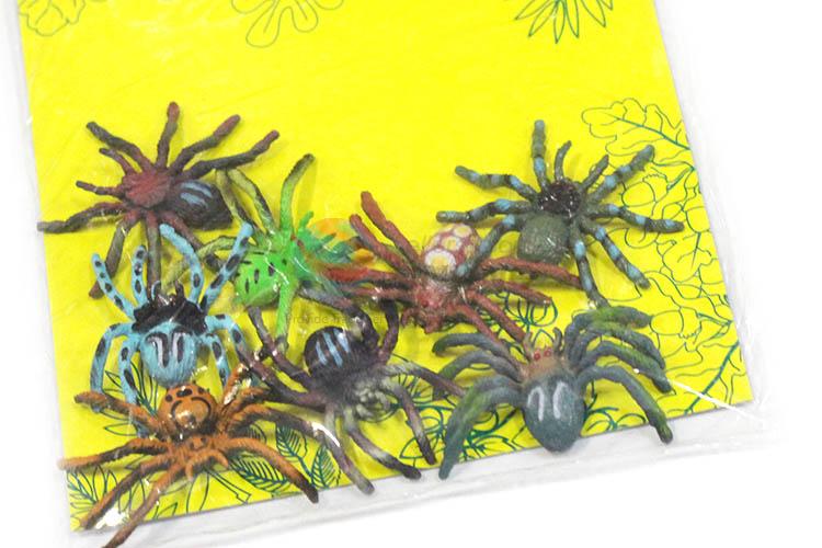 New Design Colorful Spider Vinyl Insect Model Toy