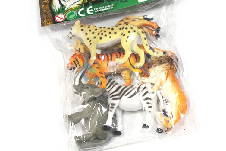 Good Quality Vinyl Wild Animal Model Toy Set