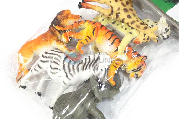 Good Quality Vinyl Wild Animal Model Toy Set