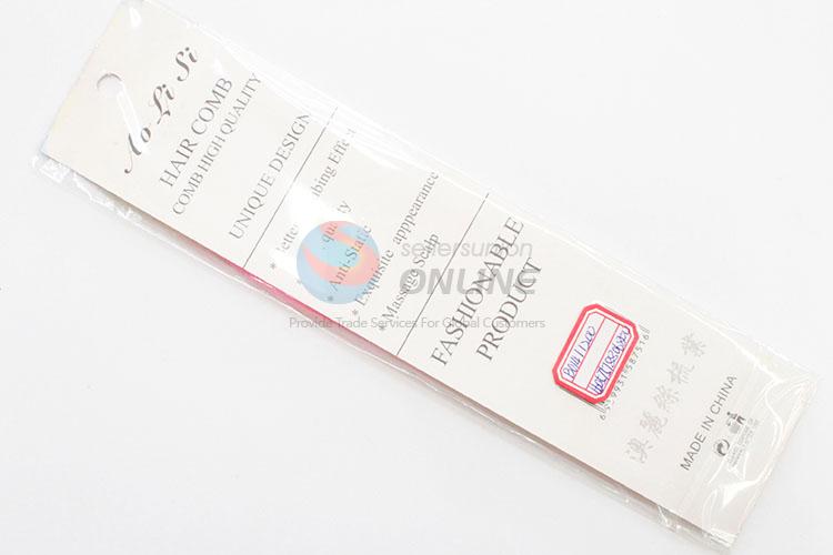 Factory Wholesale Hair Color Plastic Hair Comb