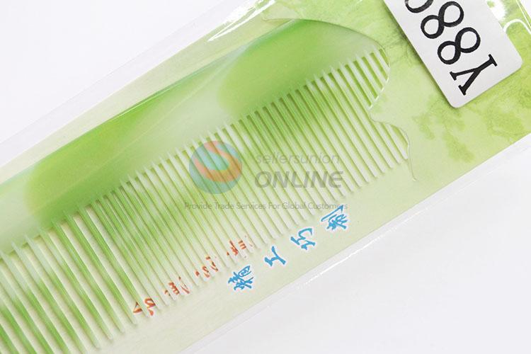 Fashion printed plastic hair comb