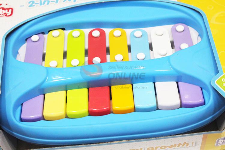 Good Quality Colorful 2 In 1 Xylophoner Kids Piano