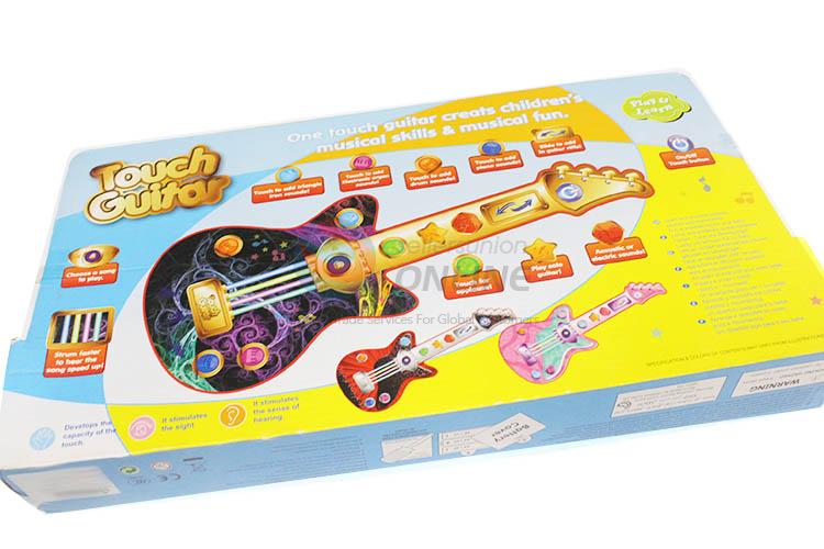 Fashion Style Colorful Touch Guitar Creative Musical Instrument Toy