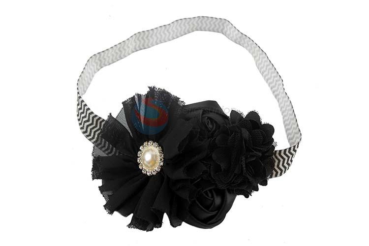 Factory-Directly Flower Rhinestone Hairband For Newborn