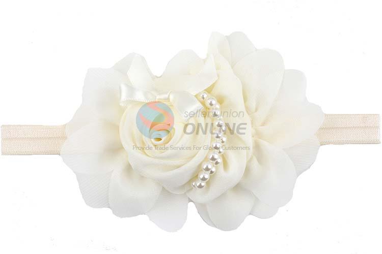 China Supplies Wholesale Rose Flower Hairband For Newborn