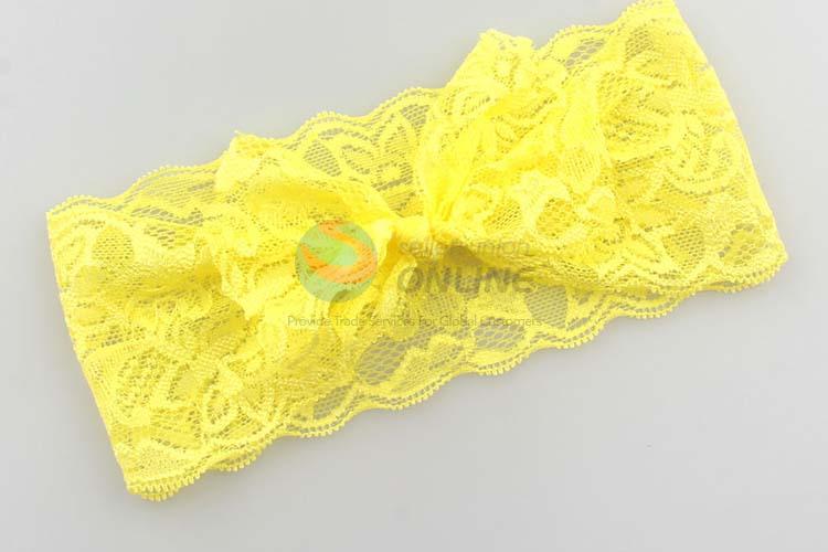 Factory Price High Quality Lace Bowknot Girl Hairband