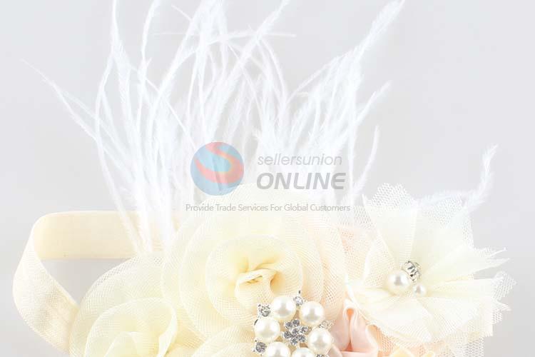 Baby Feather Headband With Factory Price