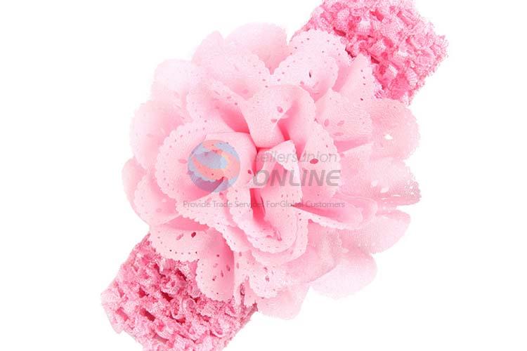 Best Selling Chiffon Flower Headband For Newborn