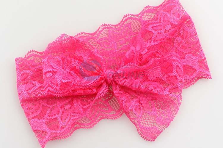 Factory Price High Quality Lace Bowknot Girl Hairband