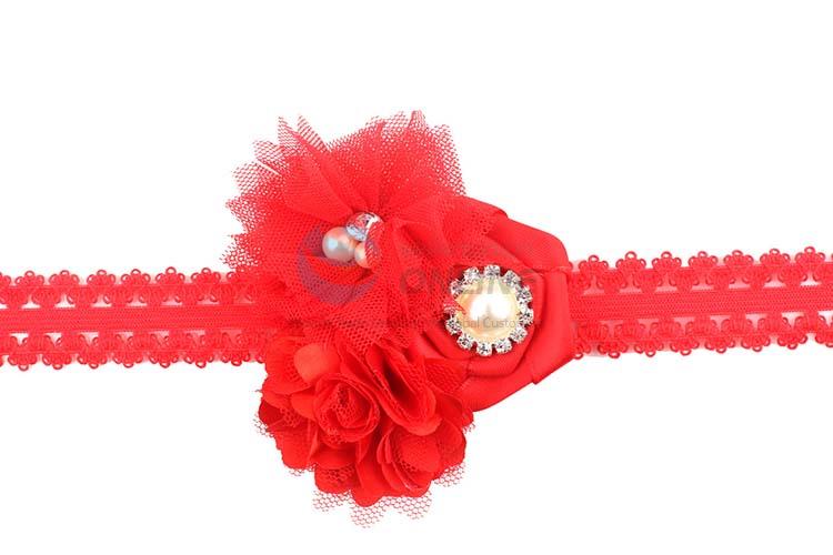 Baby Lace Flower Headband With Good Quality