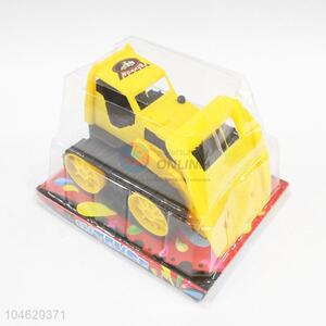 New Style Yellow Color 17cm Inertial Machineshop Car Toys