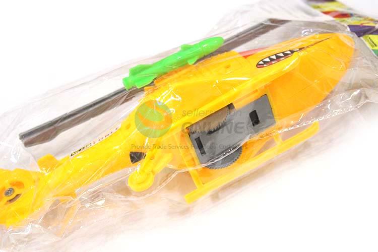 New Design Cartoon Pull Plane Plastic Plane Model Toy