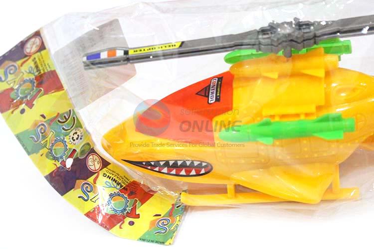 New Design Cartoon Pull Plane Plastic Plane Model Toy