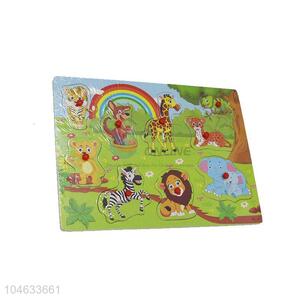 Wholesale Wooden Forest Animal Puzzles Set