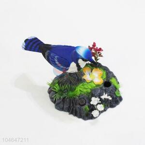 Latest Design Simulated Heartful Bird Sound Control Plastic Blue Jay