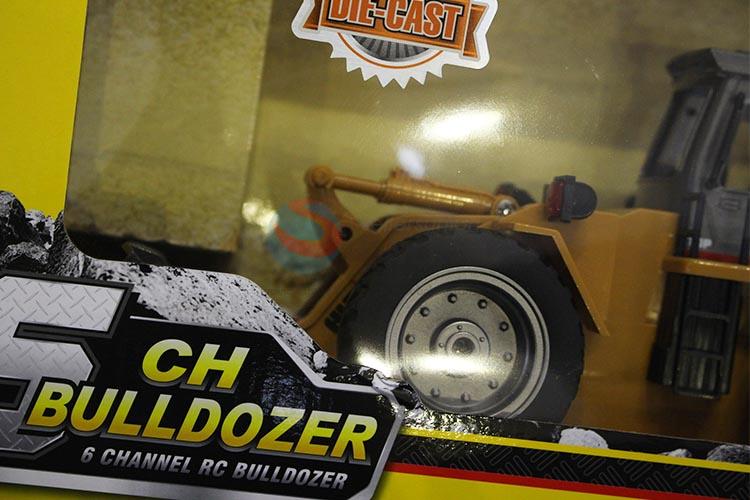 Factory Hot Sell 1:18 Scale 6 Channel R/C Bulldozer Model for Sale