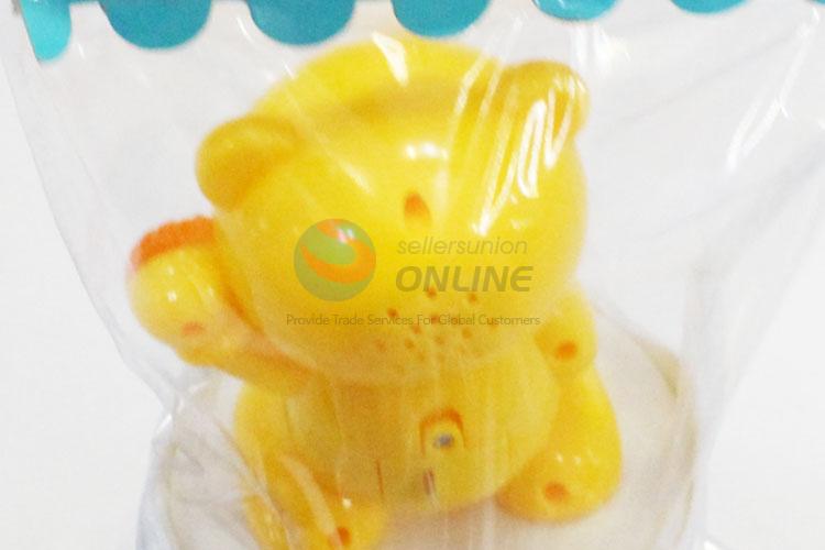 High Quality Plastic Light&Music Baby Trumbler Toy in Bear Shape