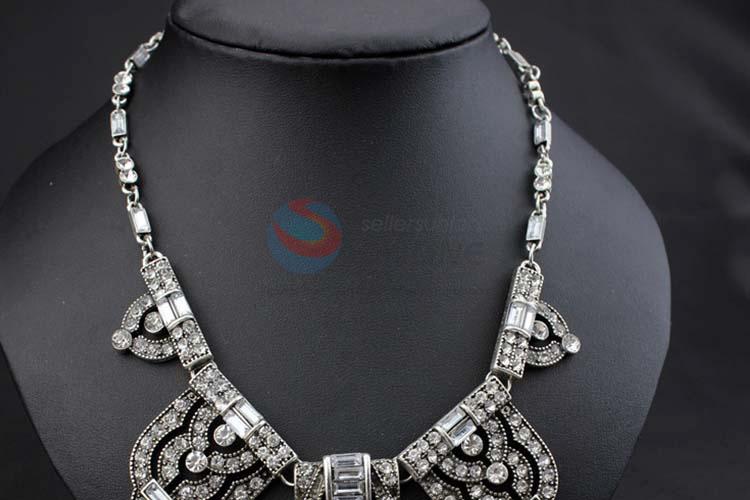 Fashion Rhinestone Necklace Jewelry Accessories Women