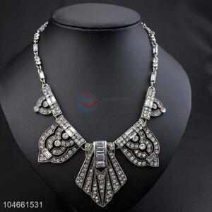 Fashion Rhinestone Necklace Jewelry Accessories Women