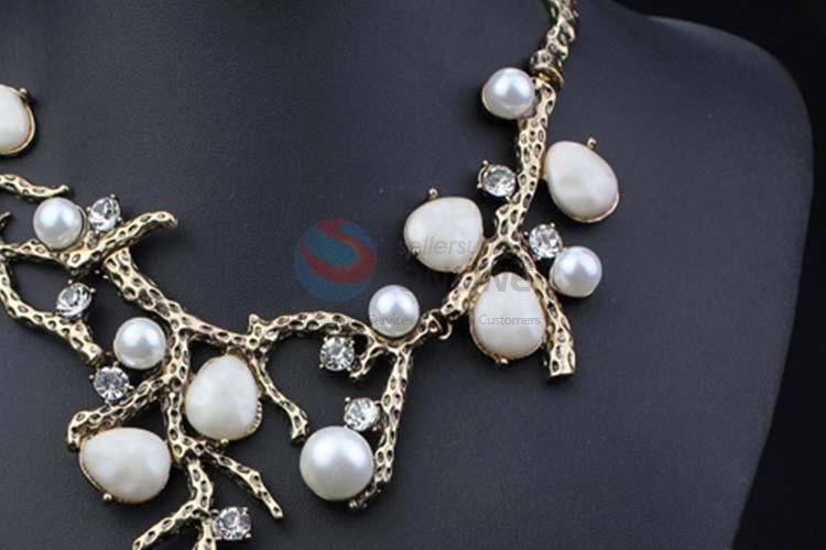 Fashion Rhinestone Necklace Jewelry Accessories Women