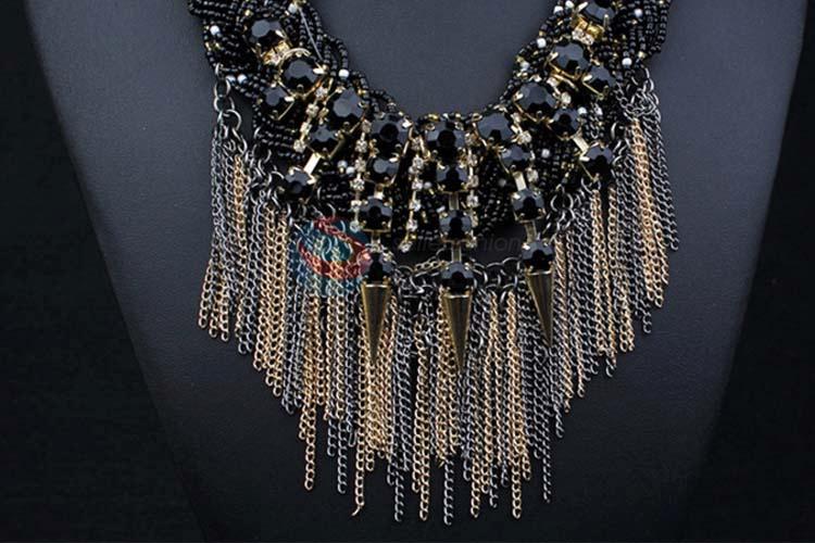 Fashion Rhinestone Necklace Jewelry Accessories Women