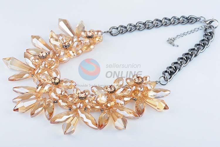 Fashion Crystal Necklace Jewelry Accessories Women