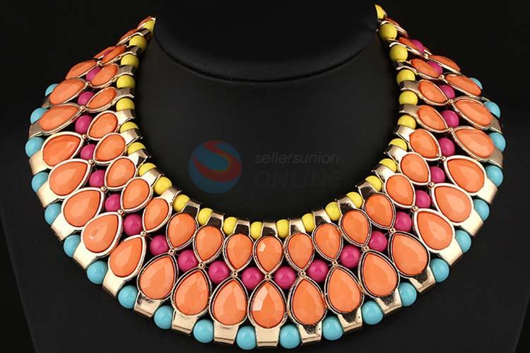 Fashion Rhinestone Necklace Jewelry Accessories Women