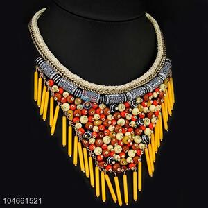 Fashion Rhinestone Necklace Jewelry Accessories Women