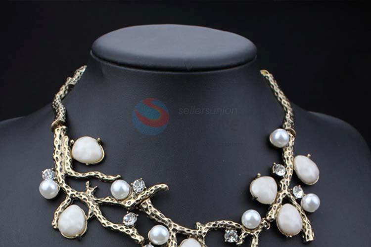 Fashion Rhinestone Necklace Jewelry Accessories Women