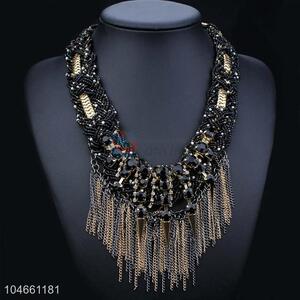 Fashion Rhinestone Necklace Jewelry Accessories Women