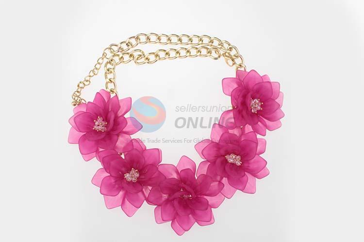 Fashion Rhinestone Necklace Jewelry Accessories Women