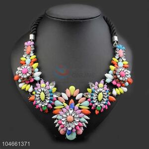 Fashion Rhinestone Necklace Jewelry Accessories Women