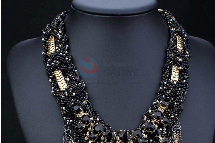 Fashion Rhinestone Necklace Jewelry Accessories Women