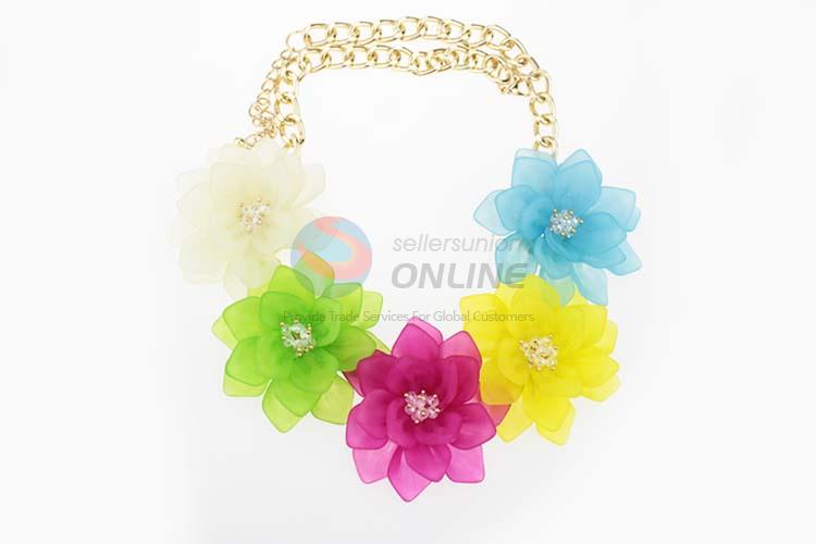 Fashion Rhinestone Necklace Jewelry Accessories Women