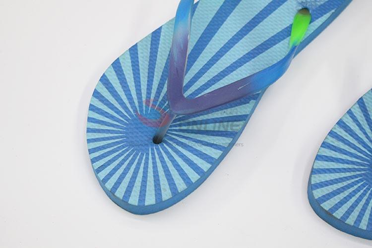 New arrival printing women flip flops beach slippers