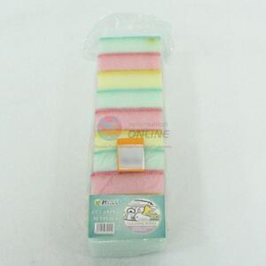 10PC Superfine Fiber Cleaning Sponge/Scouring Pad