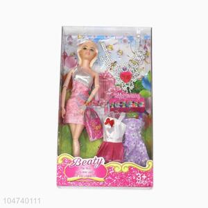 Popular wholesale fashion doll toy doll playset