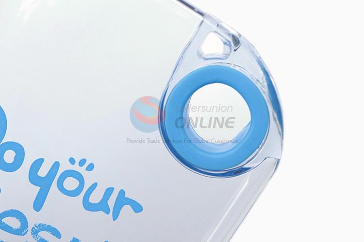 High quality promotional flask shape plastic water bottle