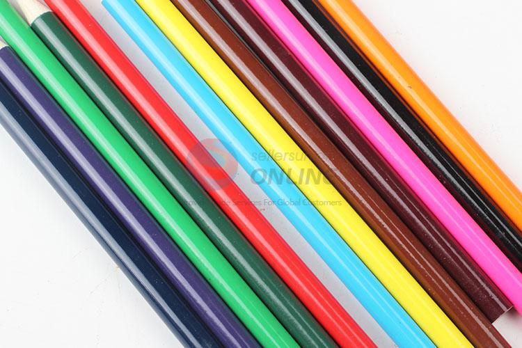 Good Quality 12 Colors Wood Colored Pencils Artist Painting Oil Color Pencil for School Drawing