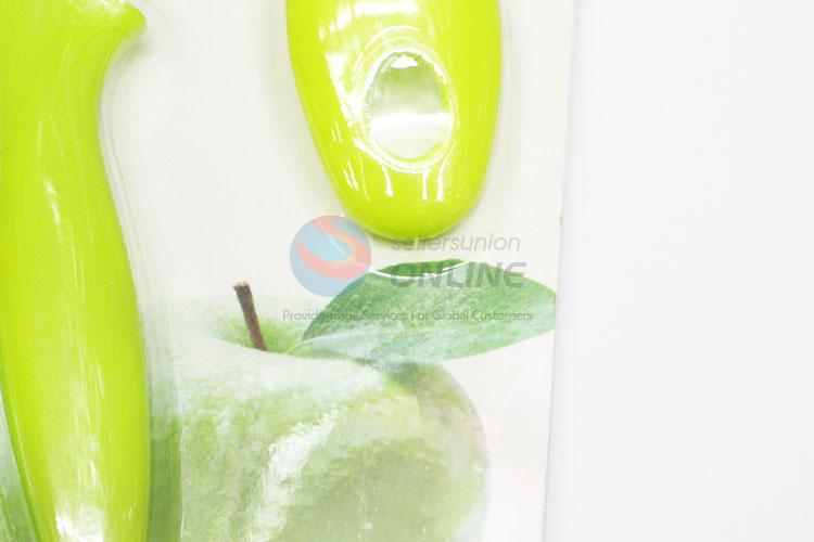 High Quality Green Color Knift And Peeling Knift Kitchen Tools Set