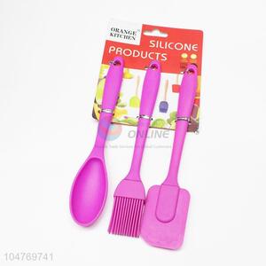 Simple Style Silicone Cooking Kitchen Tools Includes Spoon Soup Ladle