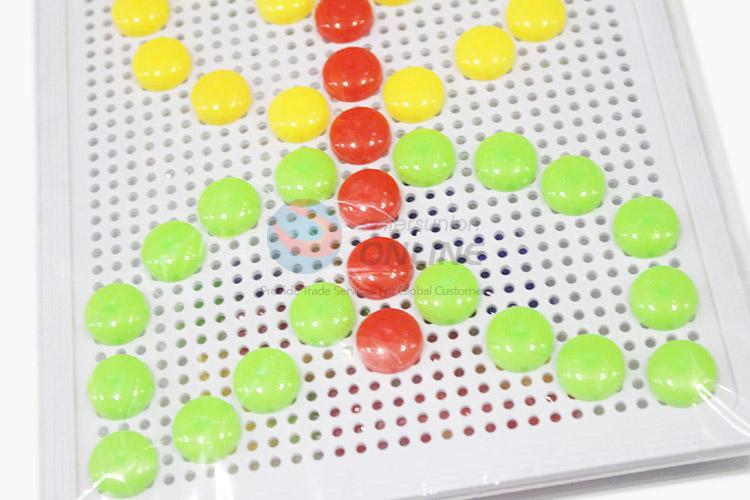 Customized wholesale cheap colorful mushroom nails puzzle toy