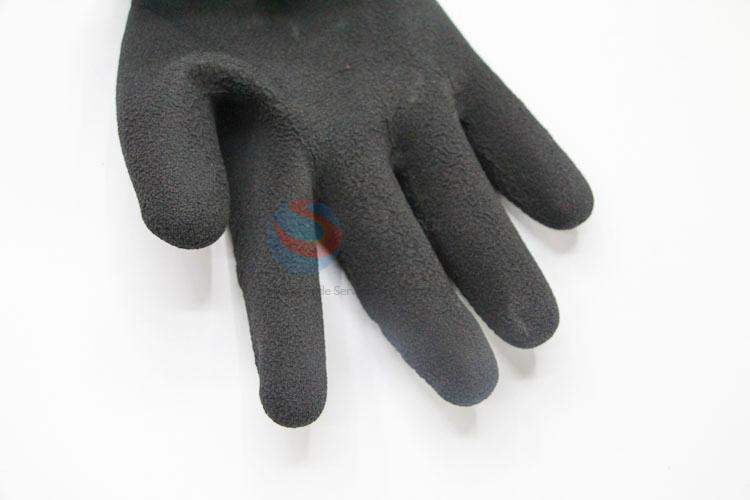 Black Color Nylon Labor Protection Work Gloves Safety Gloves