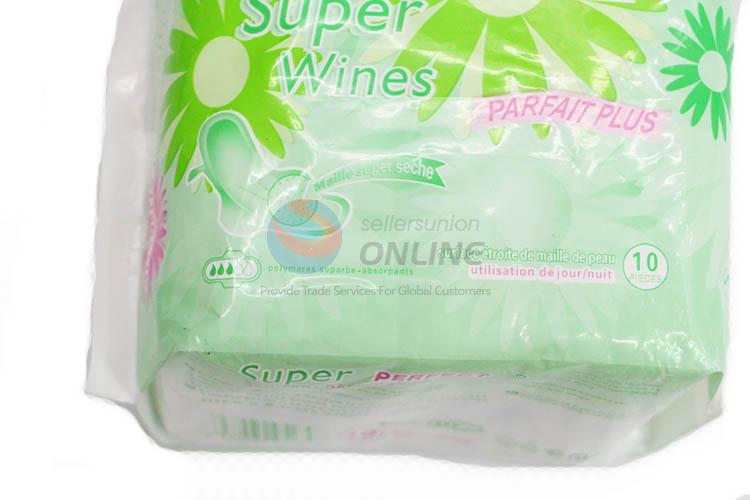 10 Pcs/Set Women Soft Cotton Sanitary Napkin for Promotion