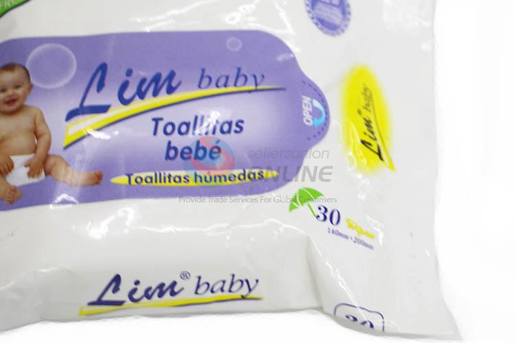 Fashion Style 30 Pcs Baby Wipes Cleaning Wet Tissue