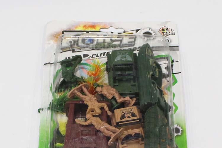 Wholesale new style boys military play set soldier toy