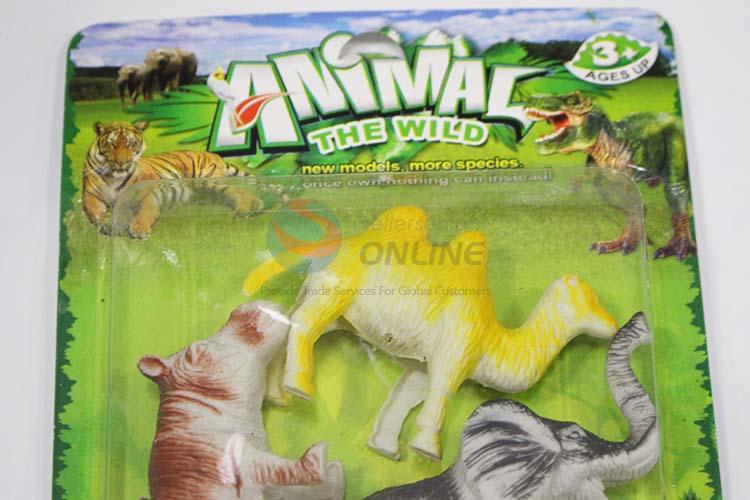 Top manufacturer plastic animal model cartoon mini toy