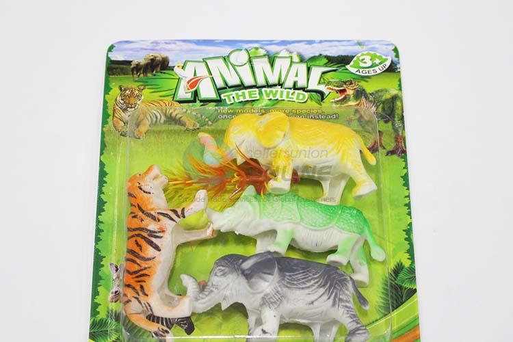 China branded plastic animal model cartoon mini toy