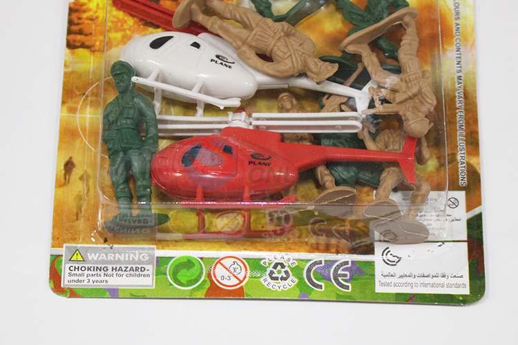 Factory directly sell boys military play set soldier toy