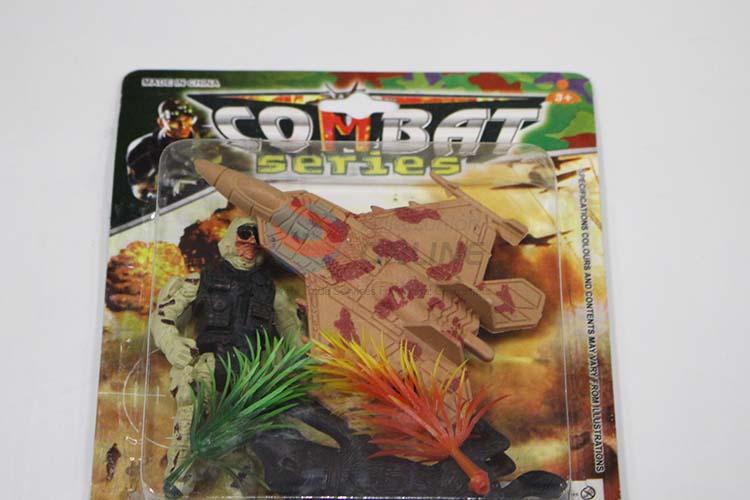 Wholesale low price boys military play set soldier toy